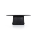 Eettafel Aron Ovaal 200 Zwart