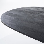 Eettafel Aron Ovaal 200 Zwart