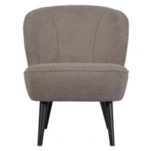 Sara Fauteuil Teddy Mud
