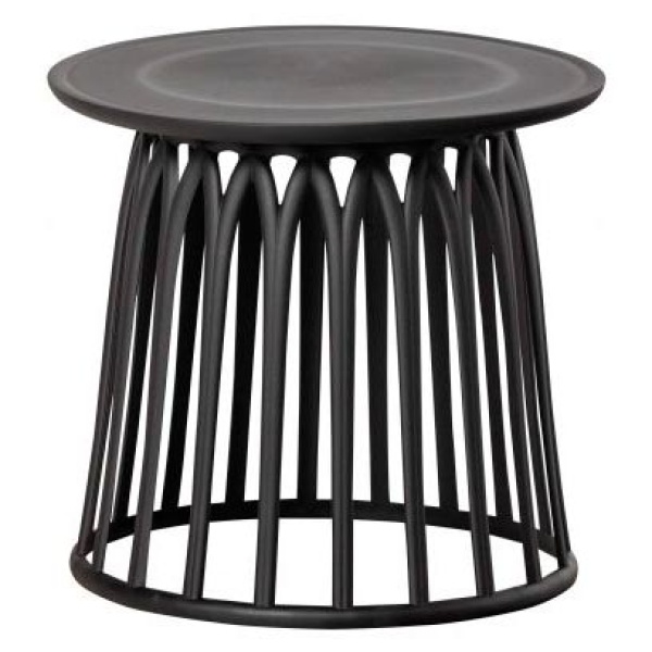 Boy Bijzettafel Kunststof Zwart
