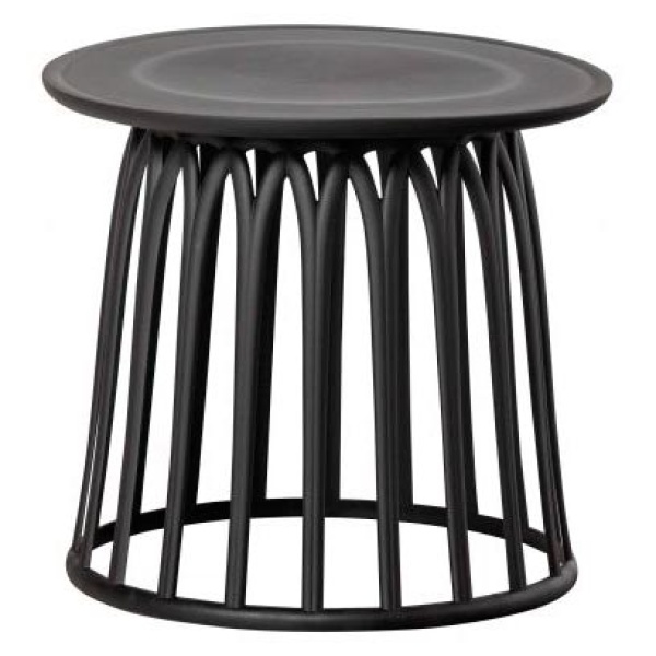 Boy Bijzettafel Kunststof Zwart