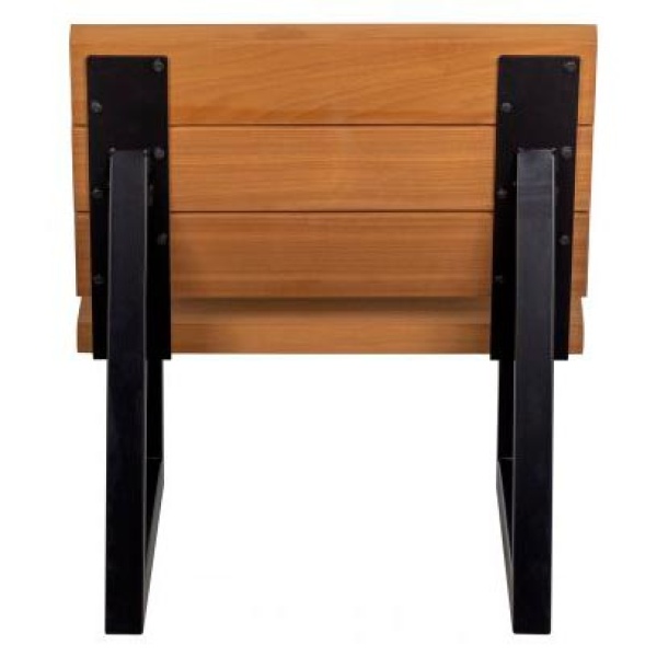 Banco Outdoor Fauteuil Hout Naturel / Metaal [fsc]