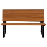 Banco Outdoor Bank Hout Naturel / Metaal [fsc]