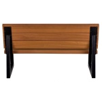 Banco Outdoor Bank Hout Naturel / Metaal [fsc]