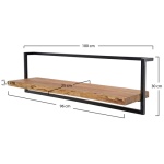 Wandplank Edge 100