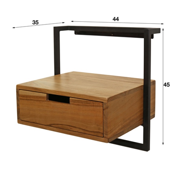 Nachtkastje Air Solid