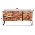 Showroommodel Wandmeubel Mill 3 Lades