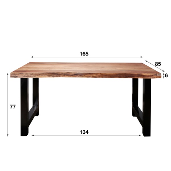 Eettafel Boomstam 165