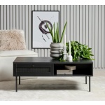 Salontafel Pensacola Zwart