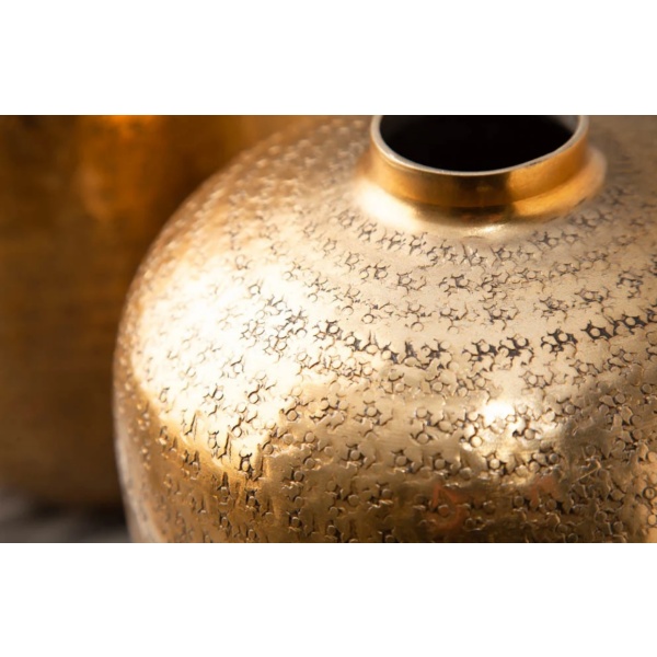 Vaas Oriental Goud Set Van 2