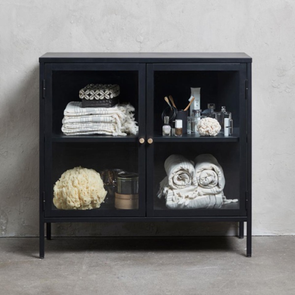 Dressoir Carmel 2-drs Zwart