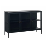 Dressoir Carmel 3-drs Zwart
