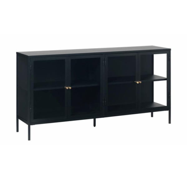 Dressoir Carmel 4-drs Zwart