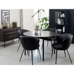 Wandkast Carmel 160 cm Zwart