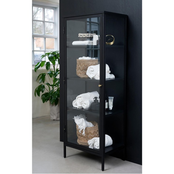 Wandkast Carmel 160 cm Zwart