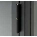Wandkast Carmel 160 cm Zwart