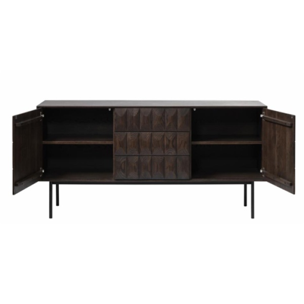 Dressoir Latina 3-drs Espresso