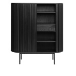 Wandkast Siena Zwart