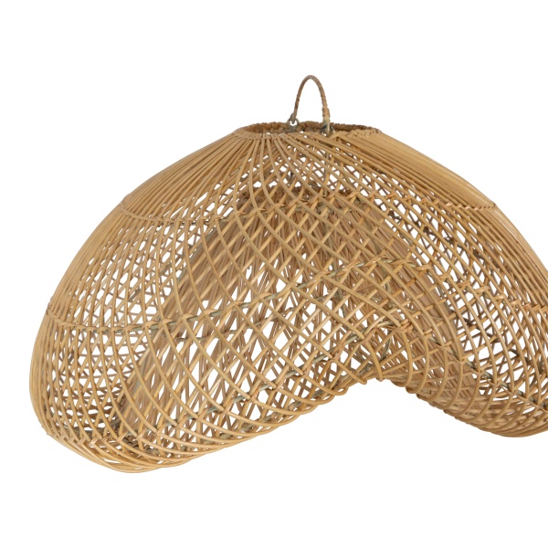 Lampenkap Farhi Rotan Naturel L