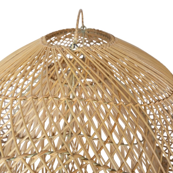 Lampenkap Farhi Rotan Naturel L