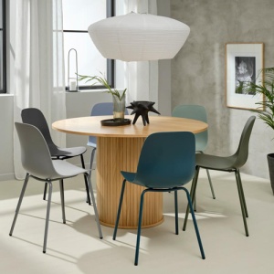 Eettafel Nola Rond Naturel 120