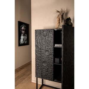 Wandkast Laury Black Mangohout