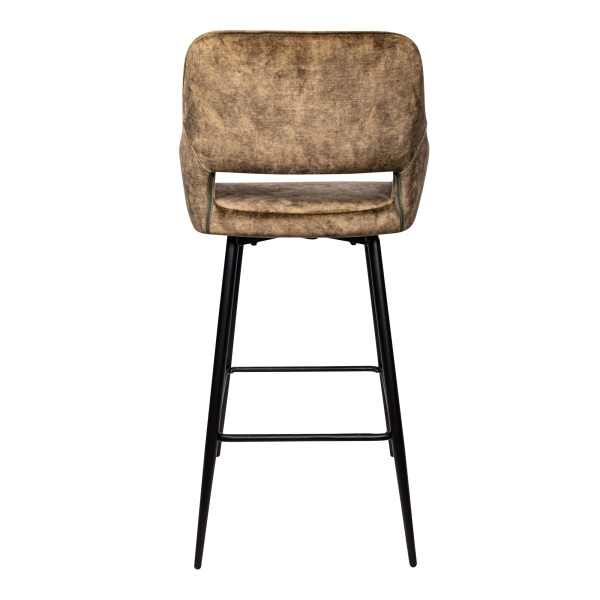 Barkruk Fallon Velvet  Groen