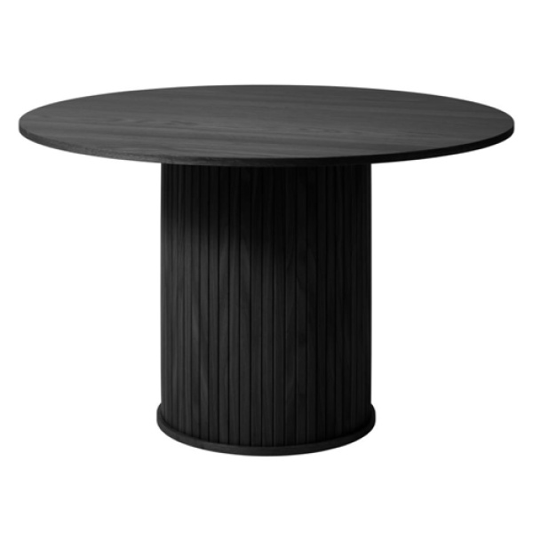 Eettafel Nola Rond Zwart 120