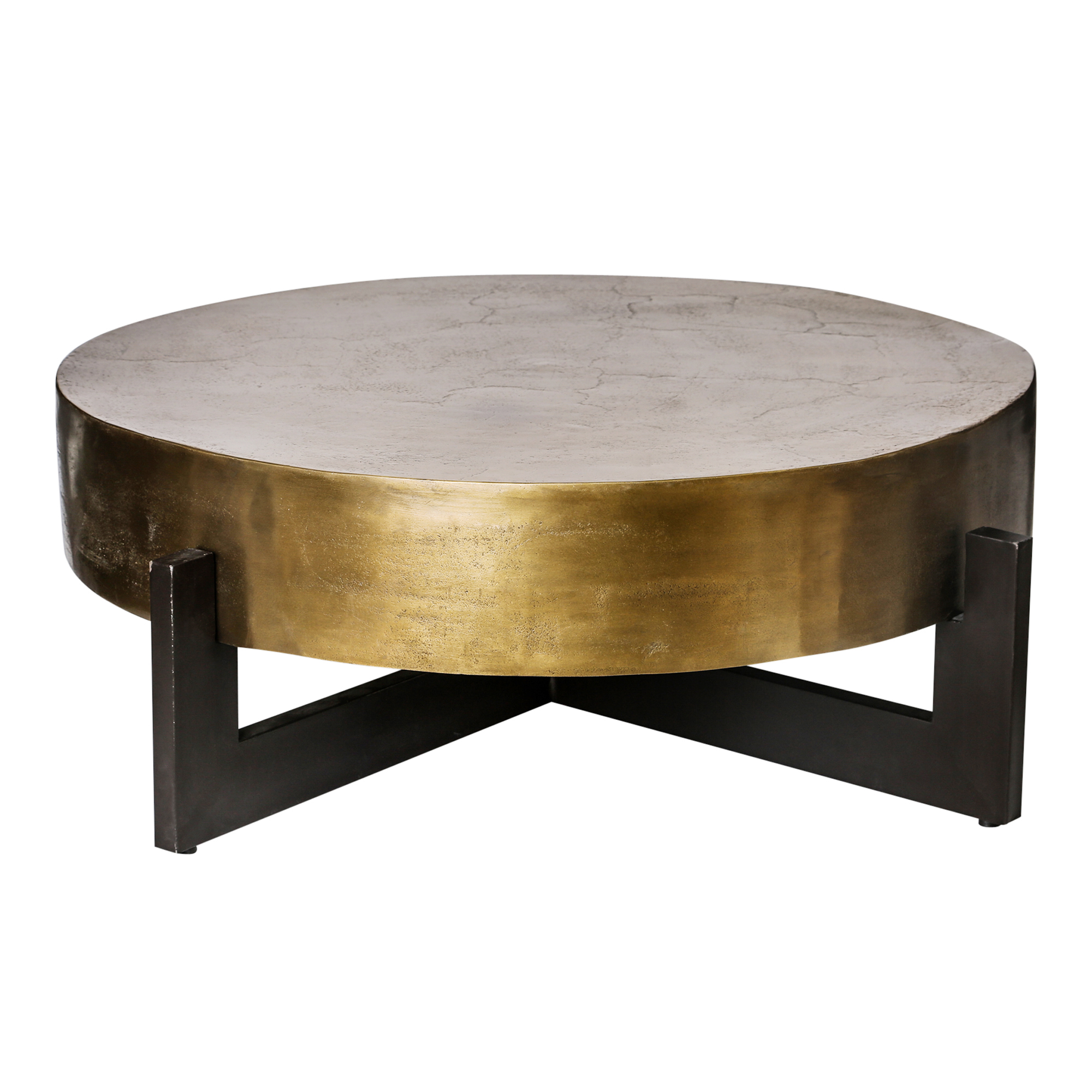 hout Wegenbouwproces De eigenaar Salontafel Ace Brass Aluminium Online Kopen - 4UDesigned.nl