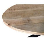 Eettafel Avalon IV Ovaal 160 Mangohout