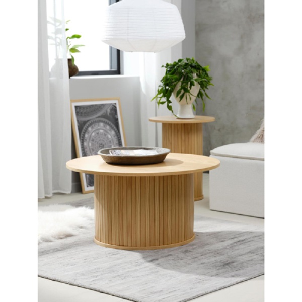 Salontafel Nola Rond Naturel