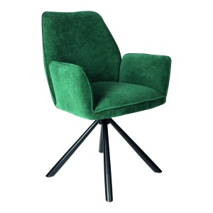 Eetkamerstoel Vicky Velvet Groen