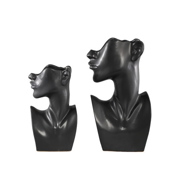 Pot Jolie Ceramic Woman Black L