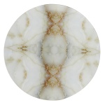 Bijzettafel Lavina White/Gold