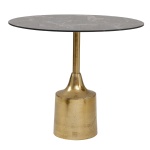 Bijzettafel Lavina Black/Gold