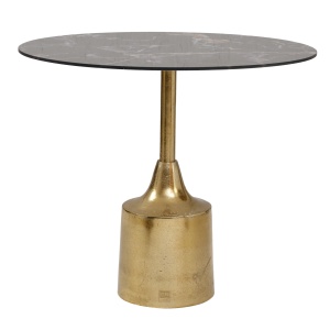 Bijzettafel Lavina Black/Gold