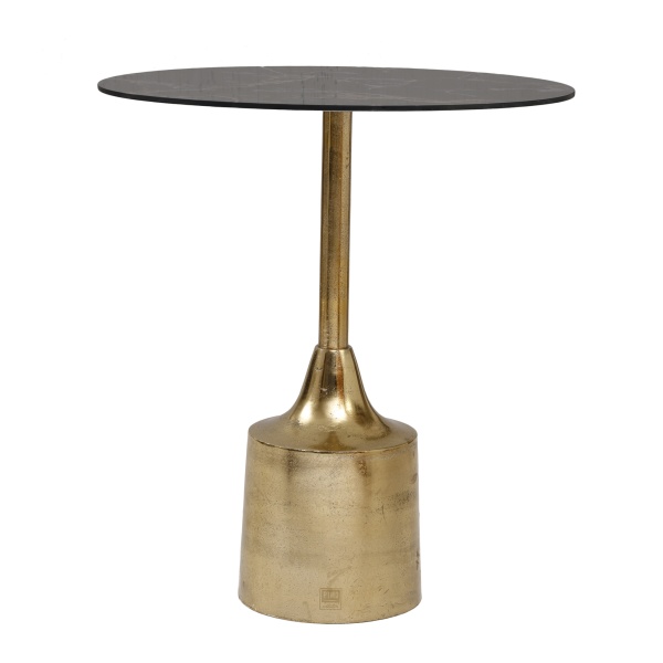 Bijzettafel Lavina Small Black/Gold