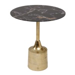Bijzettafel Lavina Small Black/Gold