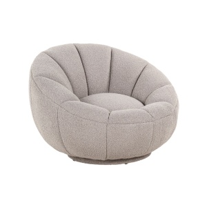 Draaifauteuil Kendall taupe bouclé (Copenhagen 803 Bouclé taupe)