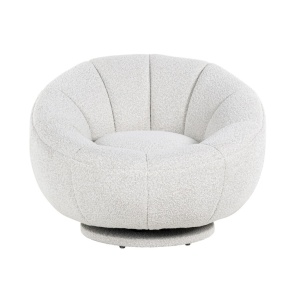 Draaifauteuil Kendall white bouclé (Copenhagen 900 Bouclé White)