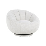 Draaifauteuil Kendall white bouclé (Copenhagen 900 Bouclé White)