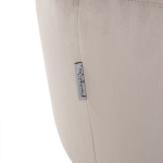 Draaistoel Maxime khaki velvet (Quartz Khaki 903)