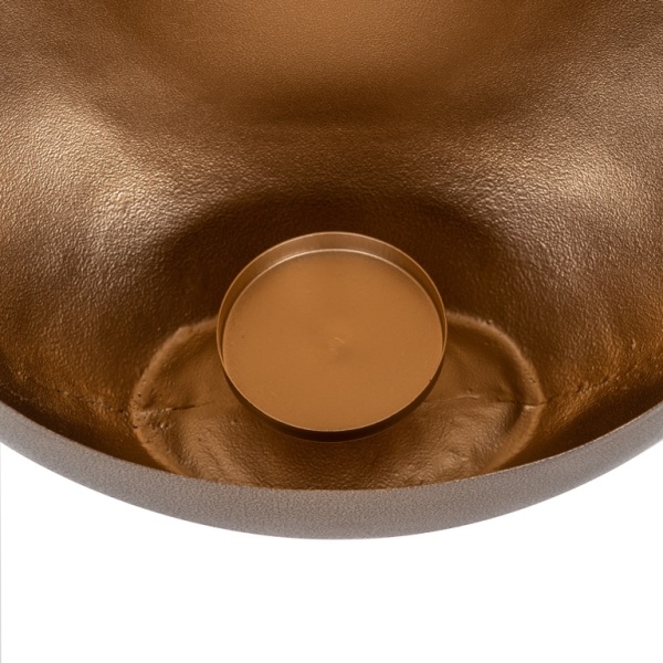 Kandelaar Xemm brons goud medium (Bronze)