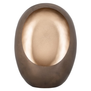 Kandelaar Xemm brons goud groot (Bronze)