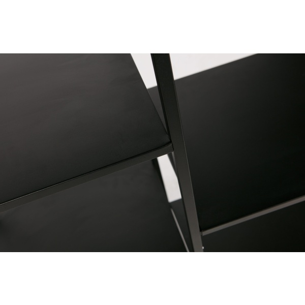 June Metalen Rek Zwart 85cm