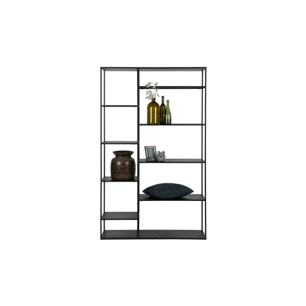 June Metalen Rek Zwart 120cm