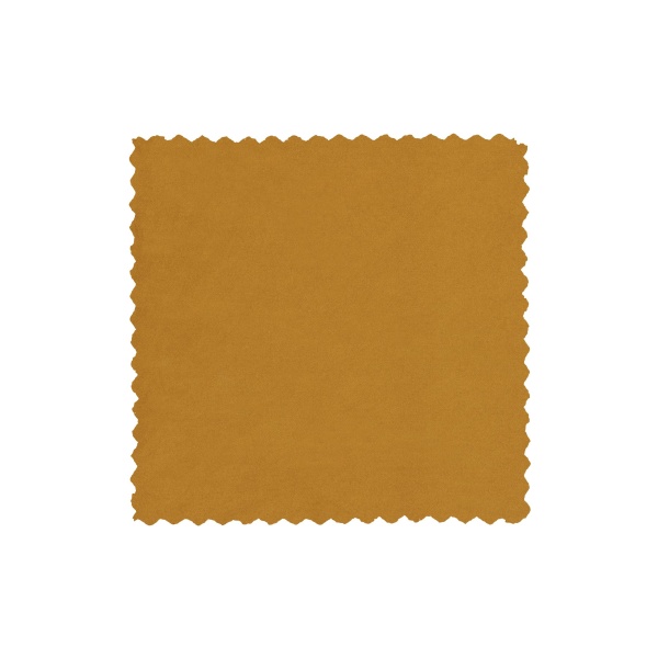 Macaroni Bankje 110cm Fluweel Mosterd