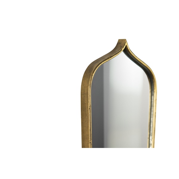 Agile Spiegel Metaal Antique Brass
