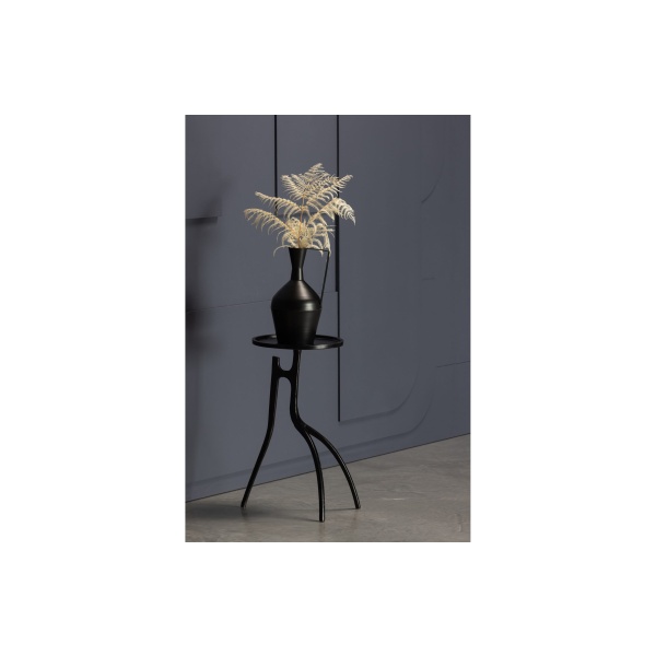 Legs Bijzettafel Metaal Zwart
