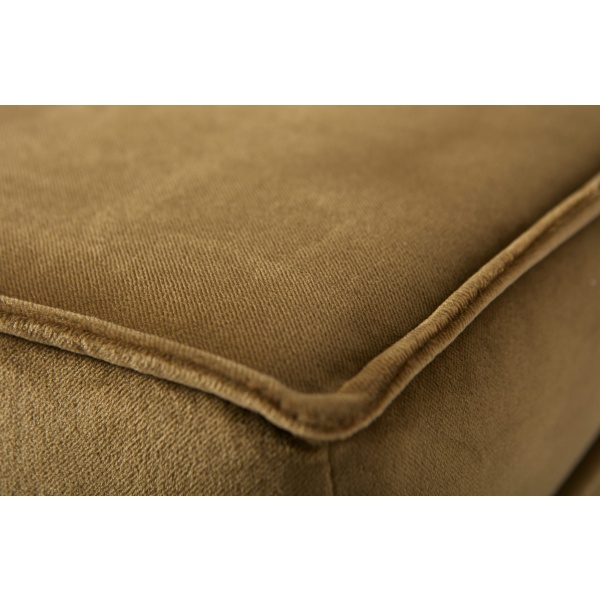 Rodeo Fauteuil Velvet Honing Geel